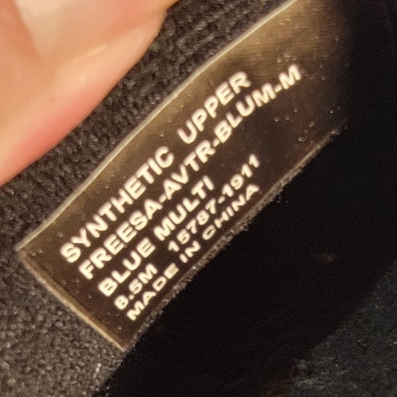 Spring Step Manila Clog Work Shoe Blue pink print colorful Size 8.5 - Picture 16 of 17